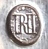 Assayer's mark: Peter R. Hinnerup (1840-1863)