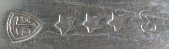 3 Stars, Cohr silverplate symbol