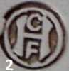 Assayer's mark: Christian F. Heise, 1904-1932