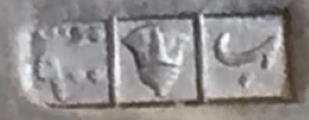 Egypt silver lotus mark 900/1000 fineness