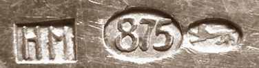 Estonia: Russian/Estonian mark - Hirsch Markowitsch (Tallinn)