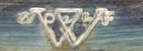 unidentified German silver maker: WOLF unidentified German silver maker: WOLF
