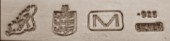 Bruce Russell and Son mark: BR inside Guernsey outline Bruce Russell and Son mark: BR inside Guernsey outline