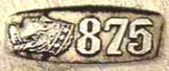 Latvia silver mark