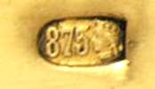 Latvia: import mark from Warsaw Latvia: import mark from Warsaw