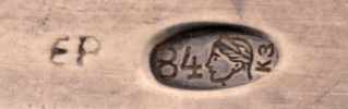 Russian hallmarks in Lithuania (Vilnius)