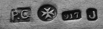 Malta silver hallmarks 1964 - 1974