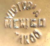 Mexico silversmith: Ana Maria Nunes de Brilanti, trade mark Victoria