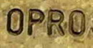 Norway maker's mark: OPRO Produkter - Oslo