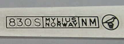 Norway maker's mark: Brdrene Mylius - Krager