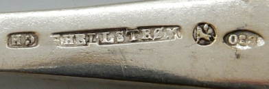 Norway maker's mark: Gustav Hellstrom - Stavanger (1868 - 1957)
