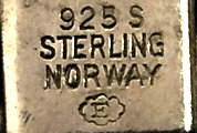 Norway maker's mark: Elvik & Co A/S - Oslo