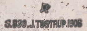 Norway maker's mark: Jacob Tostrup