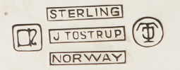 Norway maker's mark: Jacob Tostrup