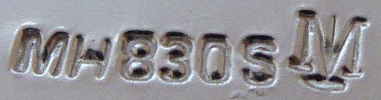 Norway maker's mark: Marius Hammer - Bergen (1847 - 1927)