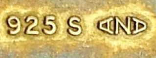 Norway maker's mark: Arne Nordlie - Oslo 