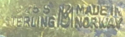 Norway maker's mark: Bernard Meldahl - Oslo