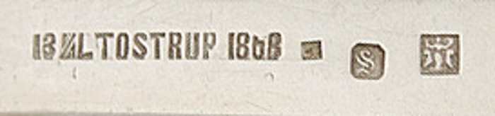 Norway maker's mark: Jacob Tostrup