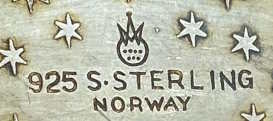 Norway maker's mark: Theodor Olsen