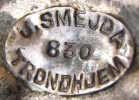 Norway maker's mark: Josef  Smejda - Trondhjem
