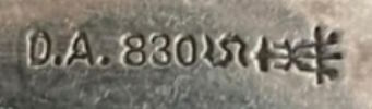 Norway maker's mark: David Andersen c.1888-1925