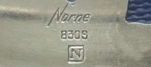 Norway maker's mark: Aksel Holmsen -  Sandefjord (from 1932)