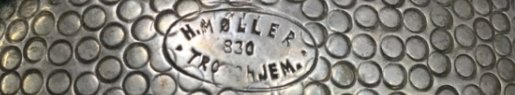 Norway maker's mark: Henrik Mller - Trondhjem