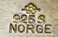 Norway maker's mark: Olav Fridtjof Hjortdahl - Oslo