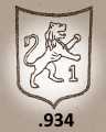 Kingdom of the Netherlands: silver fineness .934 hallmark