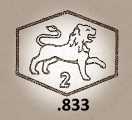 Kingdom of the Netherlands: silver fineness .833 hallmark