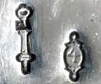 Kingdom of the Netherlands: duty restitution mark and keyhole number