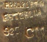 Peruvian silver .925 mark