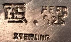 Peruvian silver .925 mark
