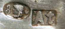 Poland: mark for small items .800 fineness 1931-1963 Warszawa