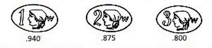 Polish silver hallmarks: 1931-1963