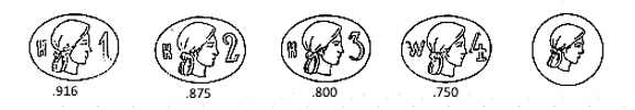 Polish silver hallmarks: 1963-1986