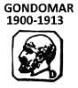 Portugal silver hallmark 1900/1913: Gondomar works of special interest