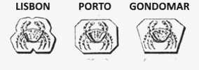 Portugal silver hallmark 1938 - 1984: watch cases