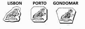 Portugal silver hallmark 1938 - 1984: mixed metal items platinum, gold and silver