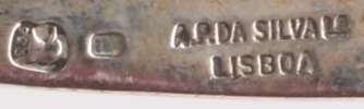 Portugal silver hallmark 1985/2015: Lisbon .925 fineness small works