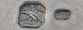 Portugal silver hallmark 1938/1984: Porto .916 large items fineness