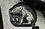 Portugal silver hallmark 1887/1937: Lisbon approximate .833 fineness