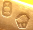 Portugal silver hallmark 1887/1937: Gondolmar approximate small items .833 fineness