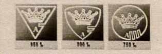 Romania silver hallmarks: 1926-1937