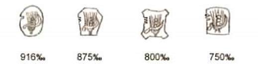 Romania silver hallmarks: 1955-1990