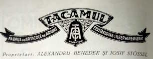 Romania: silvermith TACAMUL advertisement