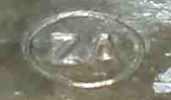 South Africa: mark of origin from 2013 (ZA= South Africa)