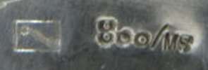 Spain: .750 fineness mark after 1934