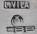 Spain: assayer mark 1881/1934 Spain: assayer mark 1881/1934