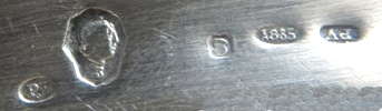 Hungary silver hallmarks: large works 1937 - 1966, 800/1000 fineness